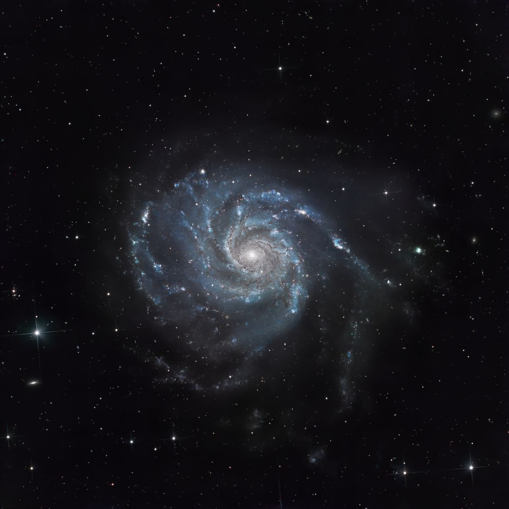 M101 The Pinwheel Galaxy - Astrophotography