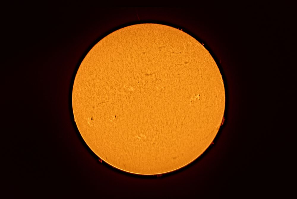 Солнце H-Alpha 13 октября 2023
