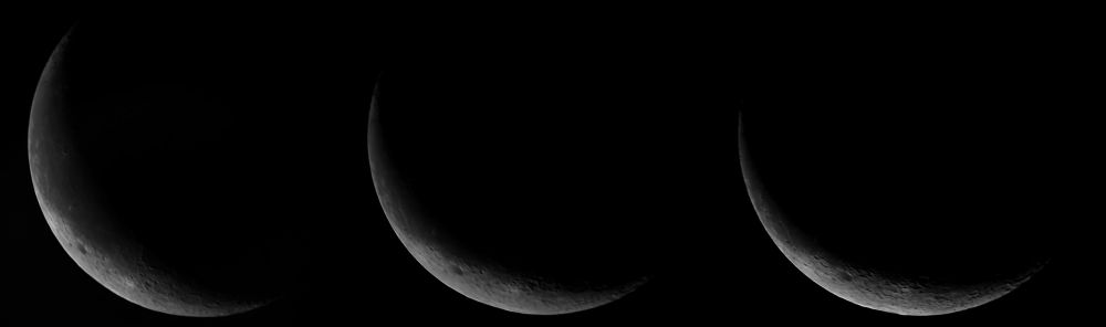 Луна в возрасте 25 дней: август-сентябрь-октябрь 2021 - астрофотография
