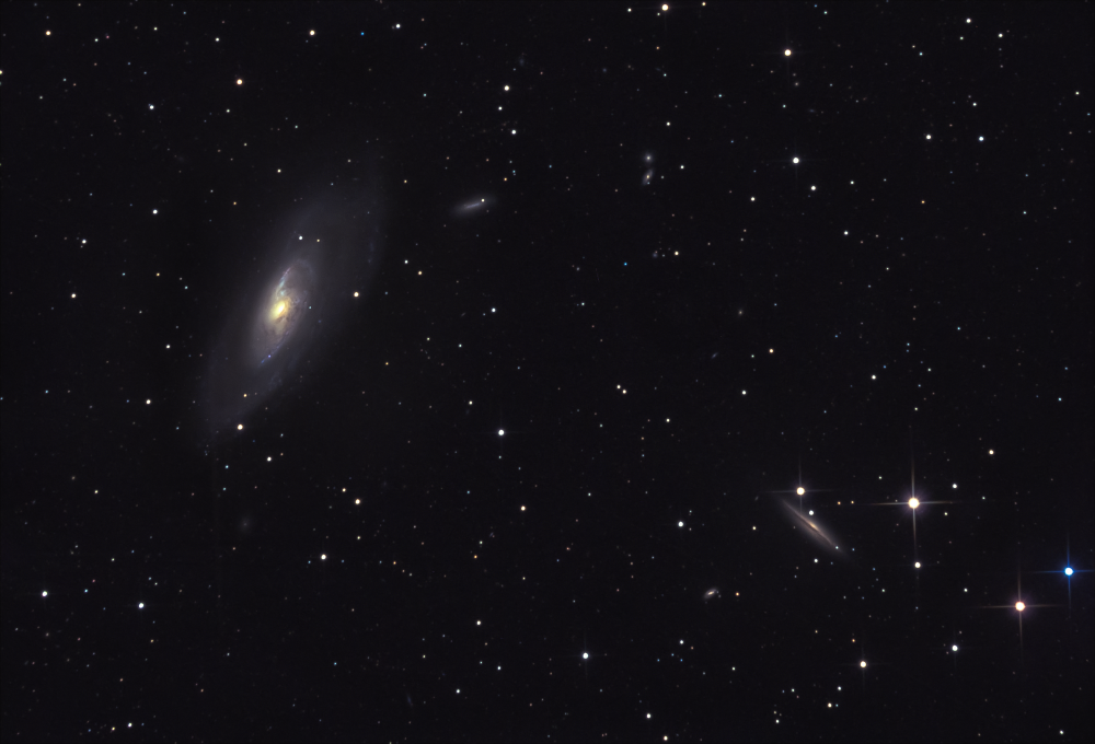 M106 &amp; NGC 4217