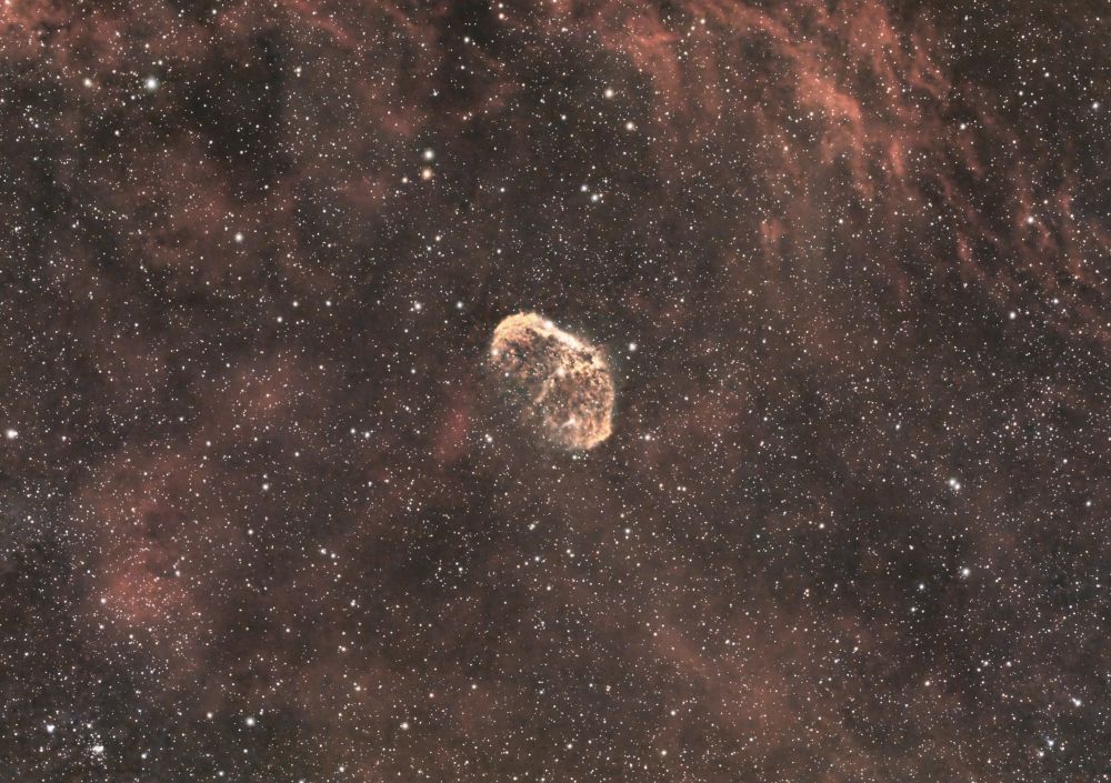 Туманность полумесяц (NGC 6888), 07.09.2024