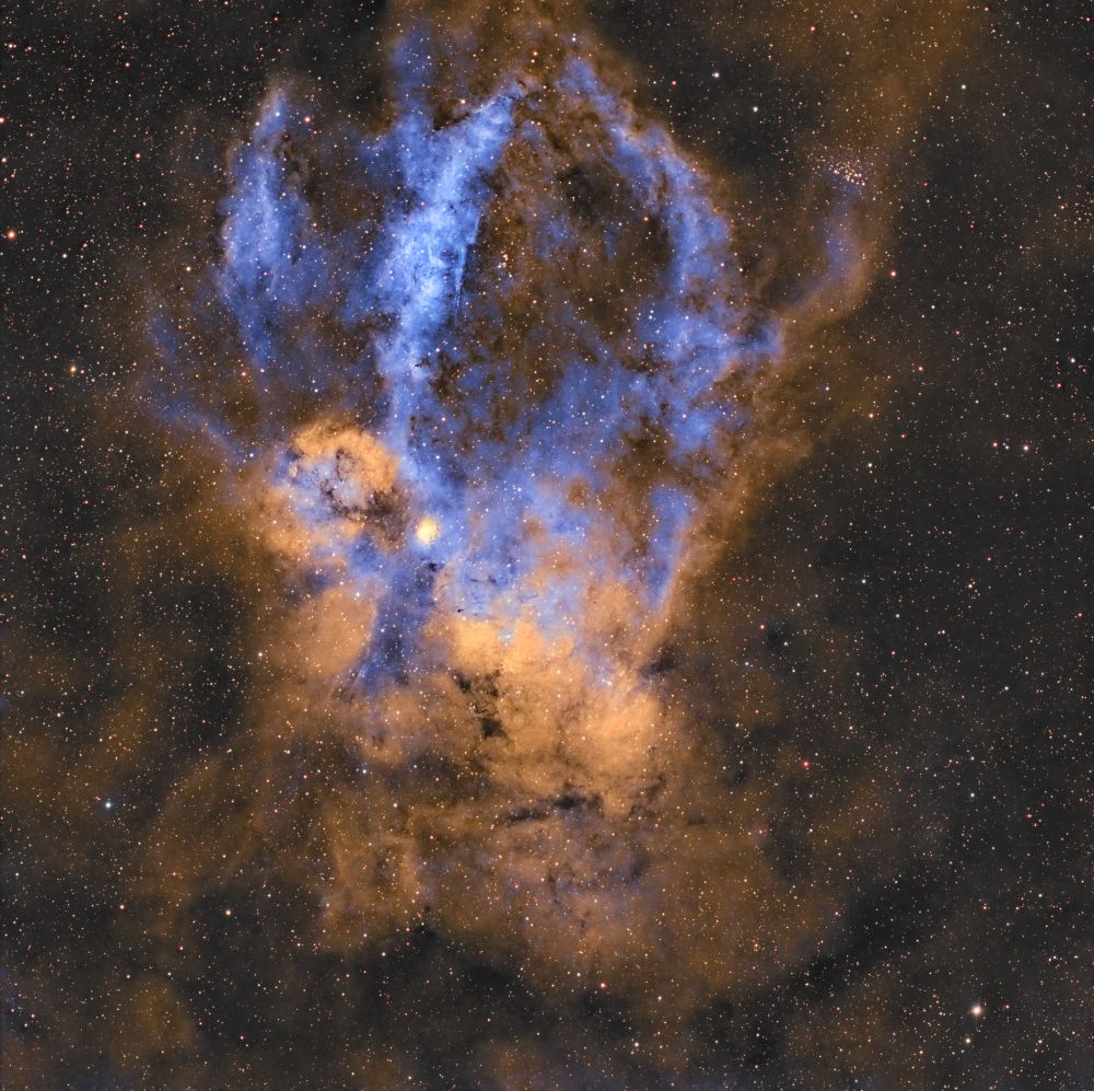 Sh2-157 Lobster Claw Nebula