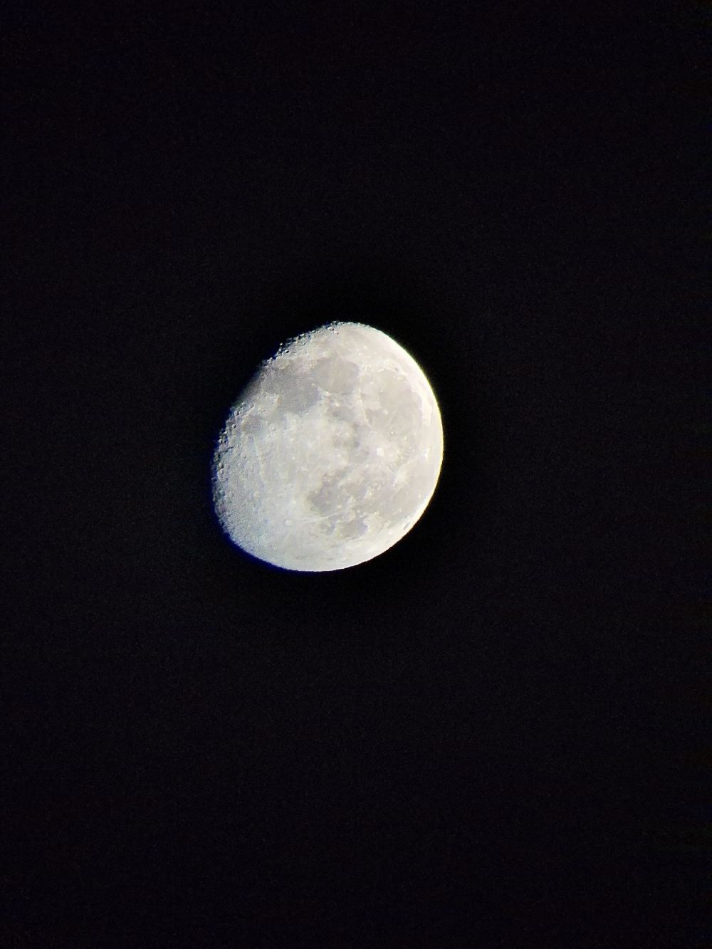 My first photo of the moon