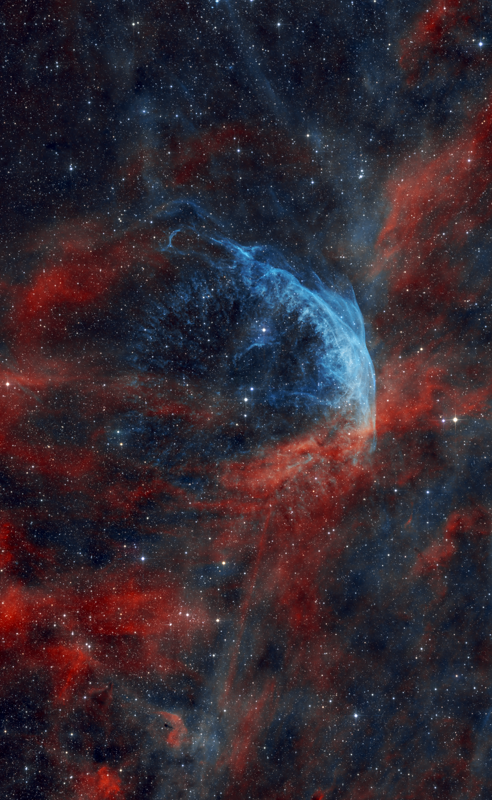 WR-134 HOO (С лёгкостью пёрышка) - астрофотография