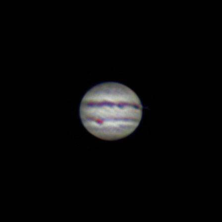 Юпитер, первый опыт де-ротации. 