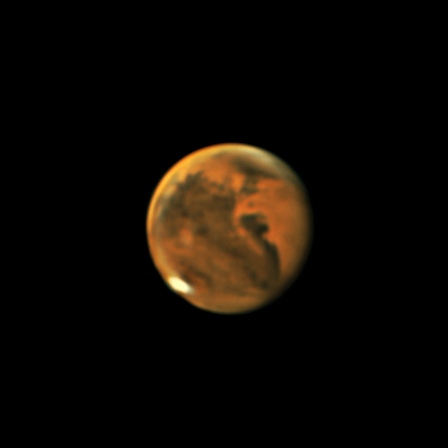 Марс. До противостояния меньше месяца
