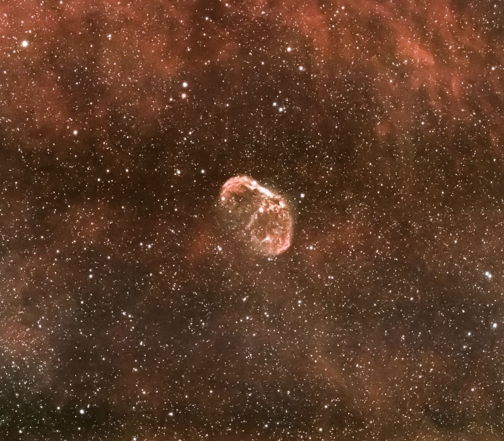 Туманность полумесяц (NGC 6888), 07.09.2024