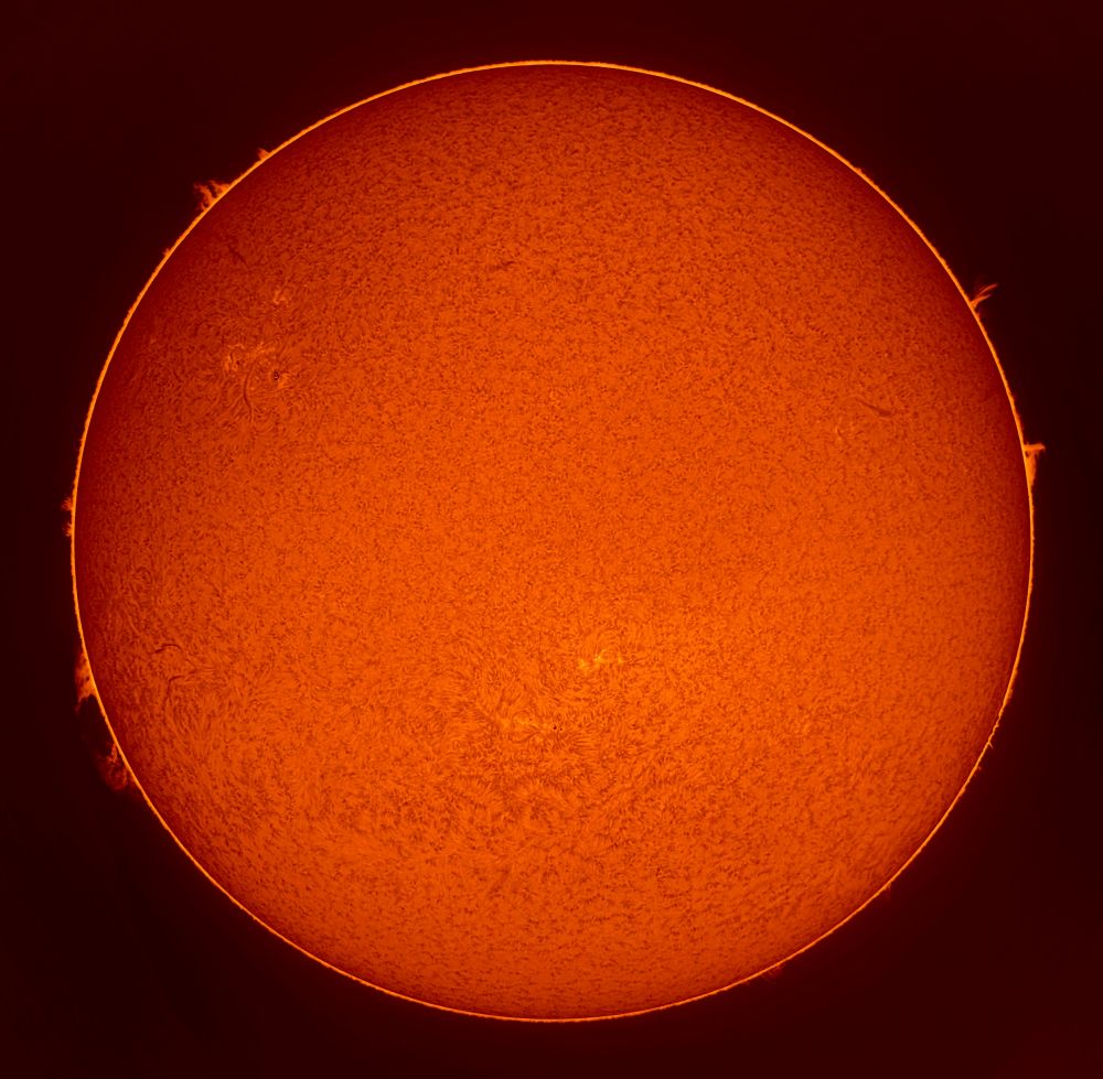 Солнце в H-alfa 03.07.2022