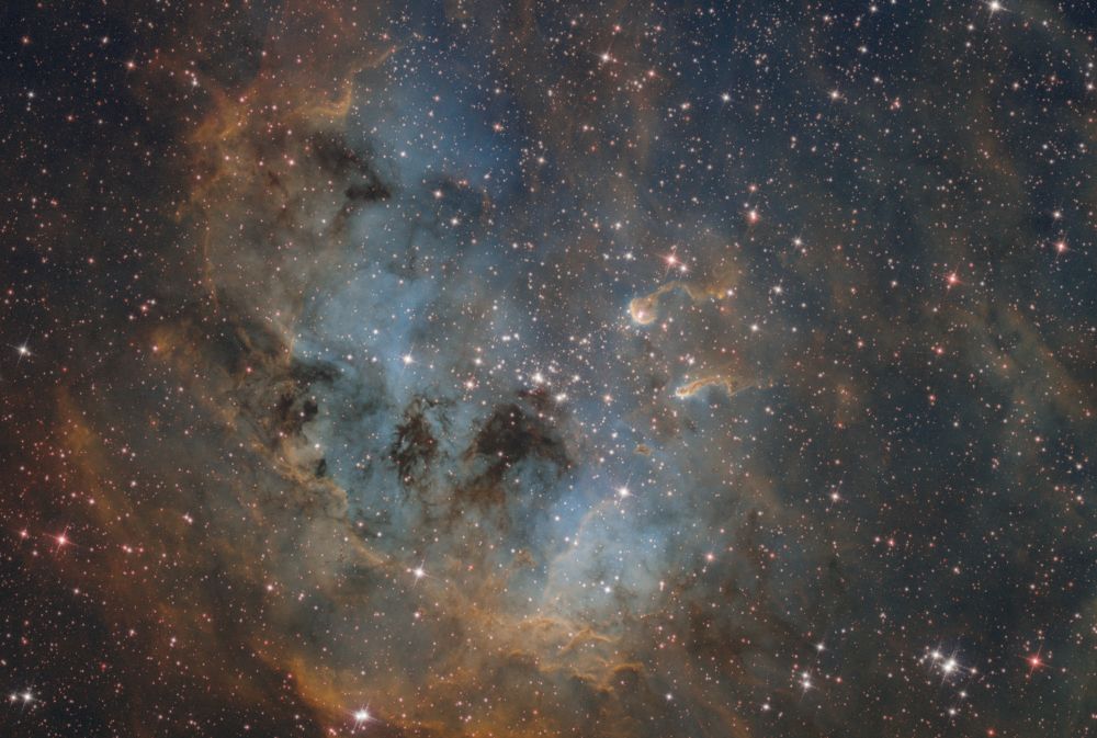 Tadpoles nebula (NGC1893)