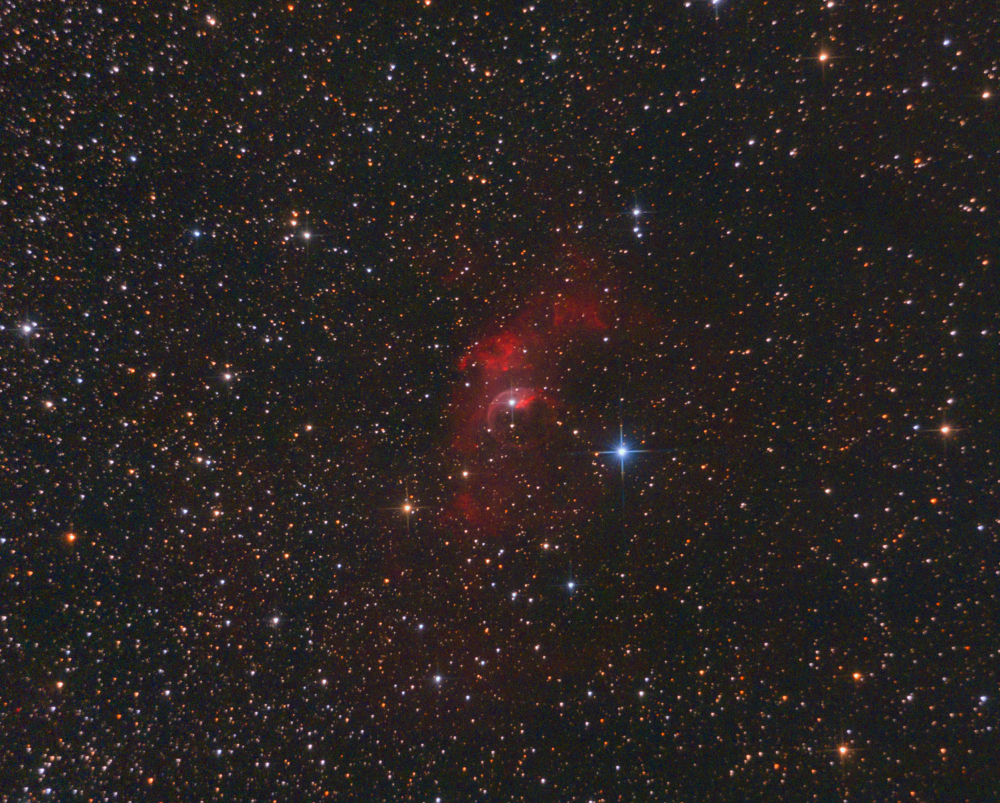 NGC 7635, Bubble nebula