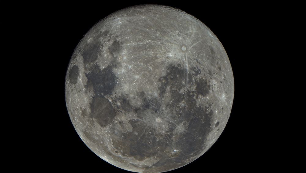 The Moon is full