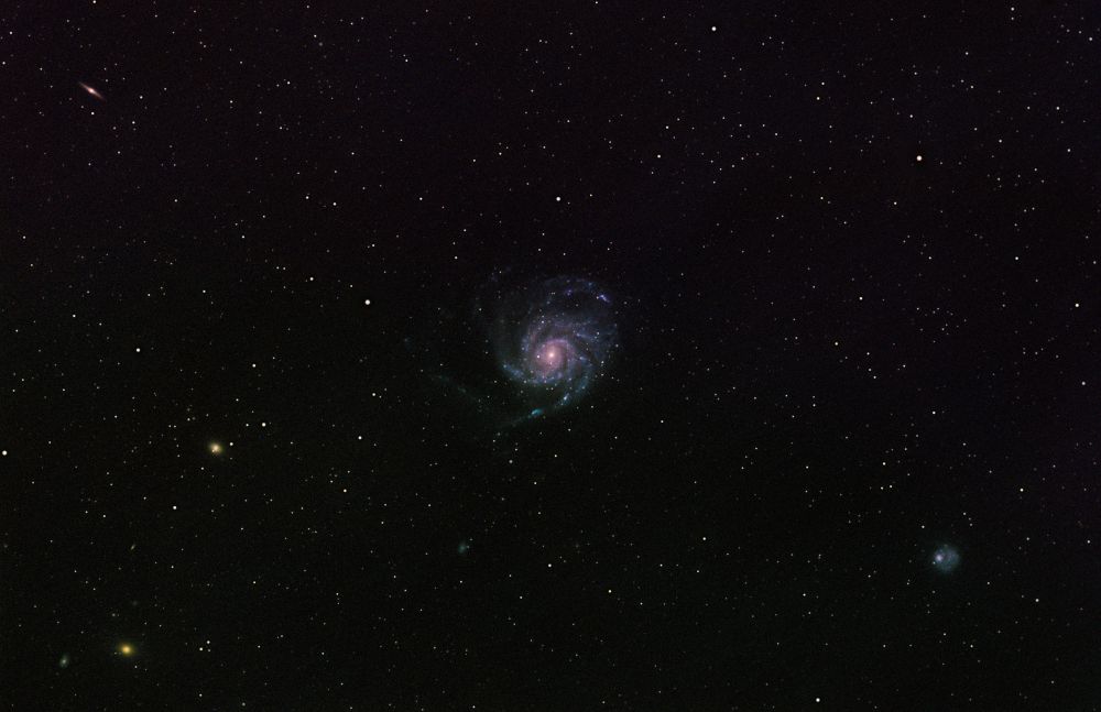 M 101, Галактика Вертушка