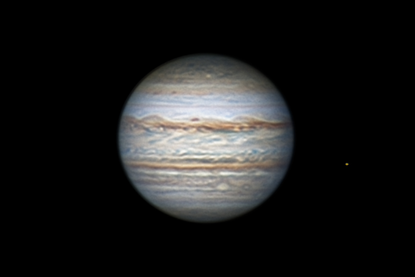 Jupiter and Io, 27.08.2022