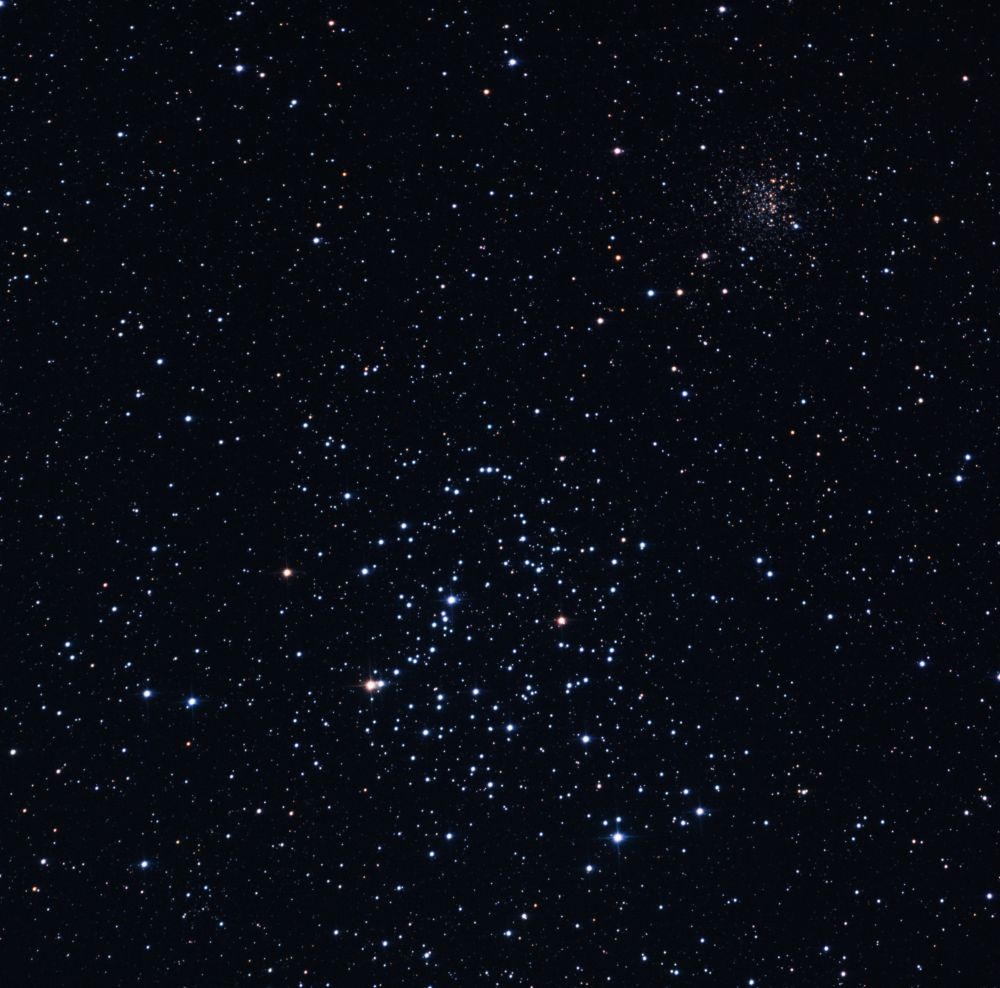 Рассеянные скопления М35 и NGC 2158