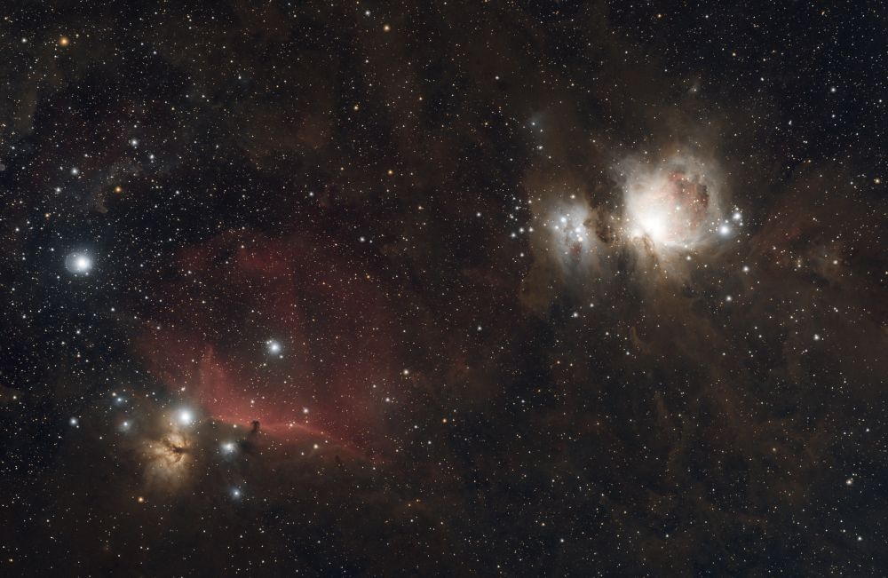 M42 + IC434