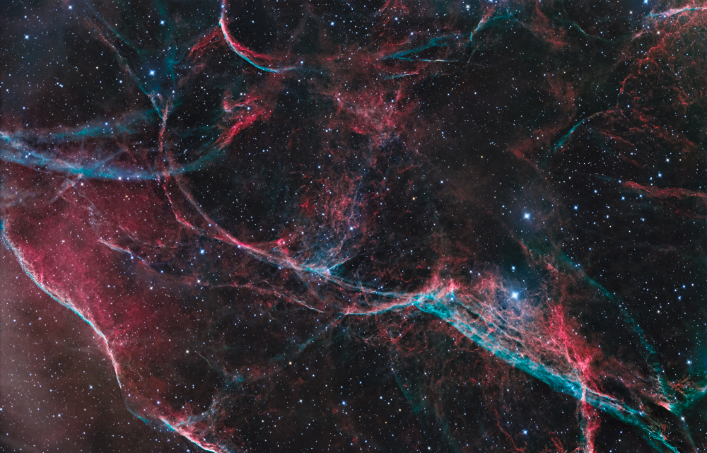 Part of the Vela Supernova Remnant
