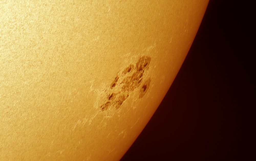 Фотосфера Солнца 4 сентября 2022 года