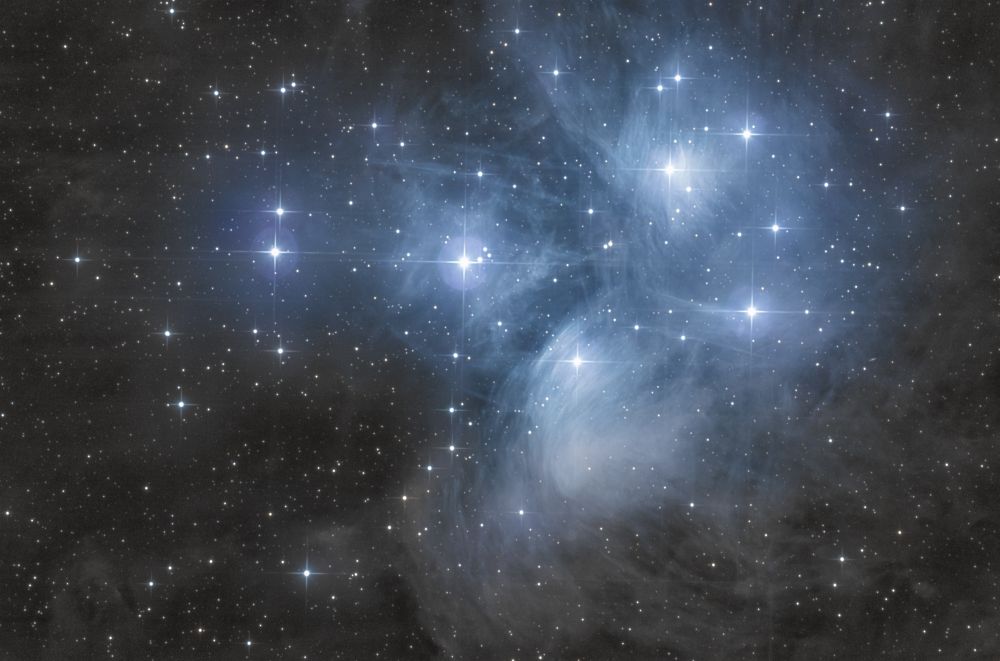 M45 - Pleiades - астрофотография