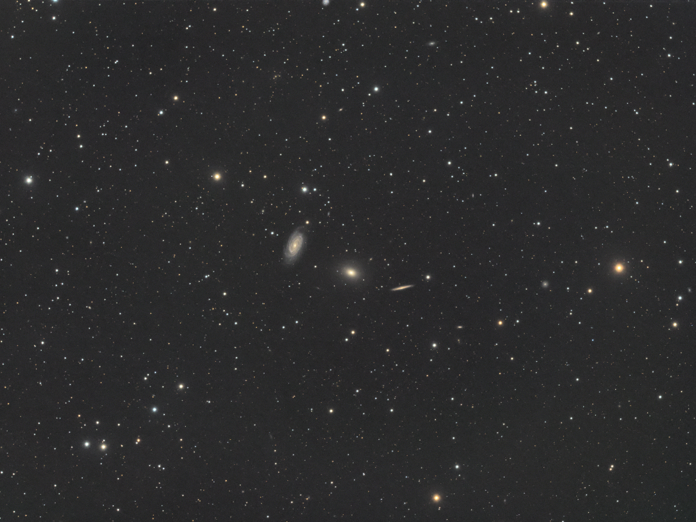 NGC5982 and Trio in Dra