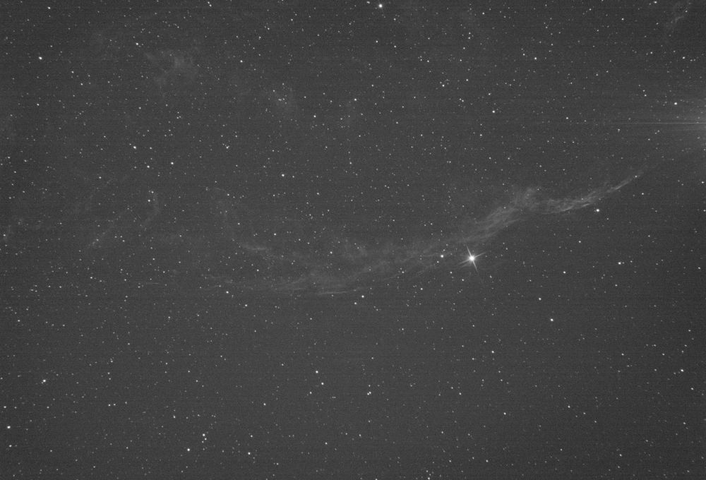 NGC 6960 Ha тест