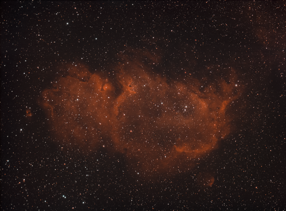 IC1848. Туманность Душа.