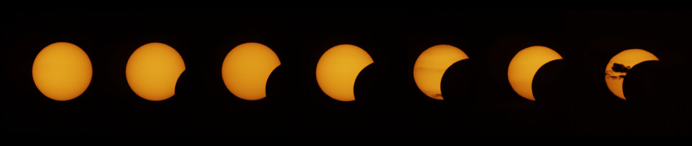 Partial solar eclipse - Astrophotography