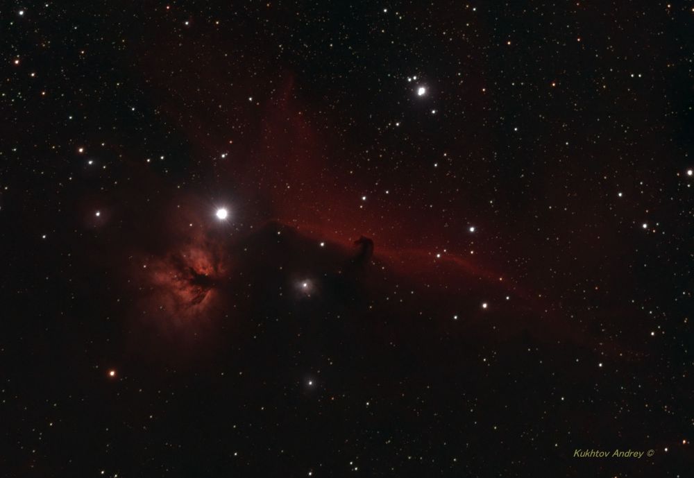 Туманность Конская голова (IC 434) 19.02.2023