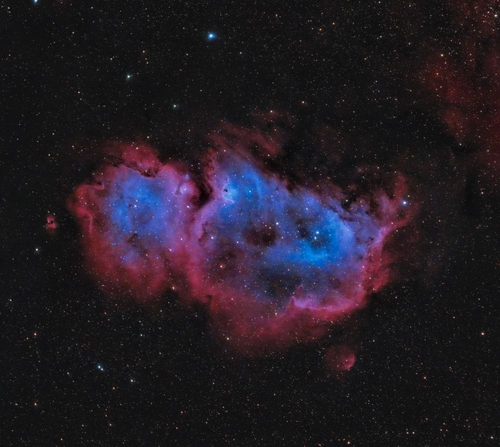 IC 1848 туманность  Душа