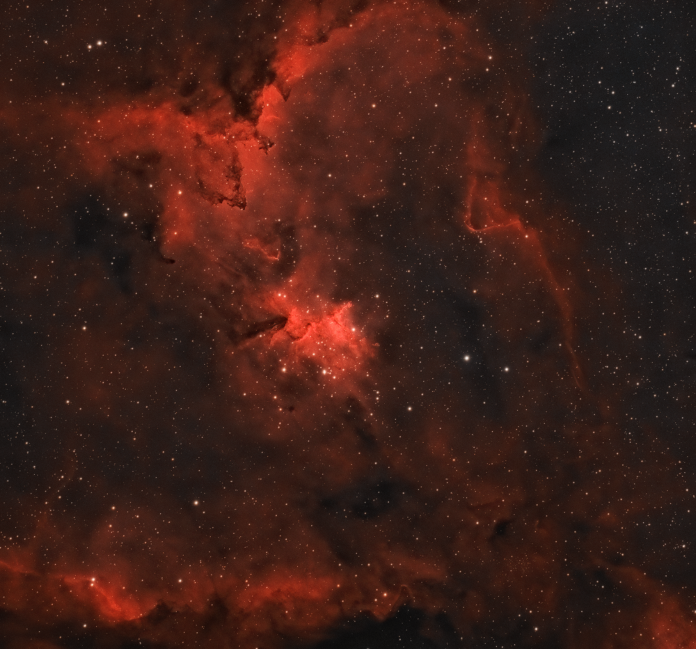 The Heart Nebula (IC 1805, Sh2-190)