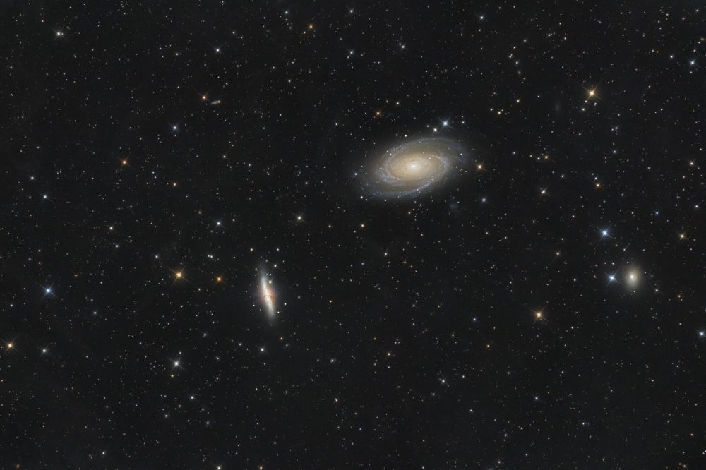 Галактики Боде и Сигара (M81 & M82)