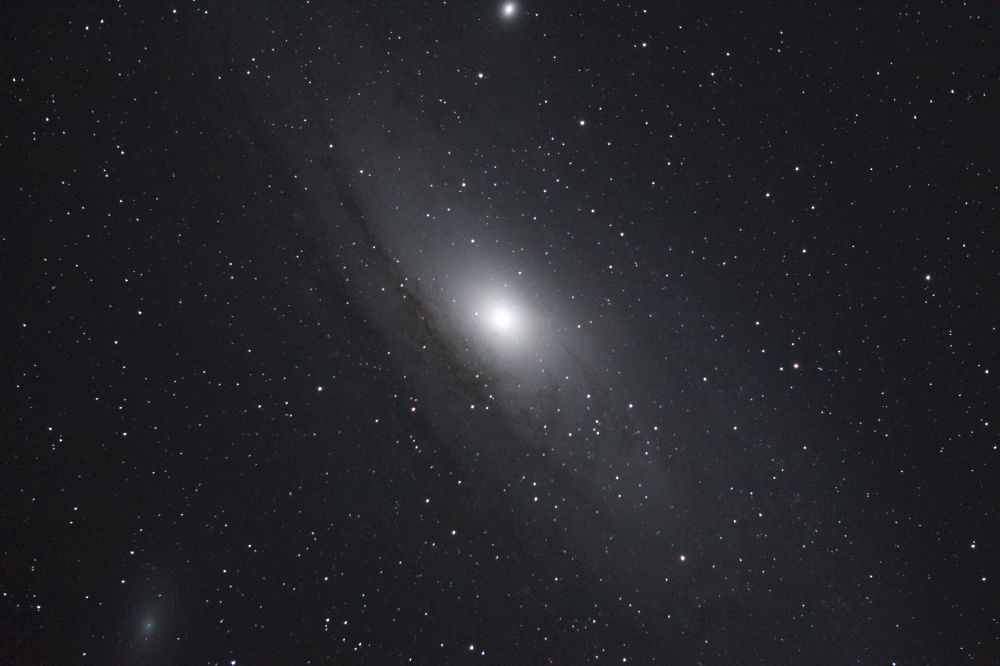 M31 Andromeda galaxy. Raw file.