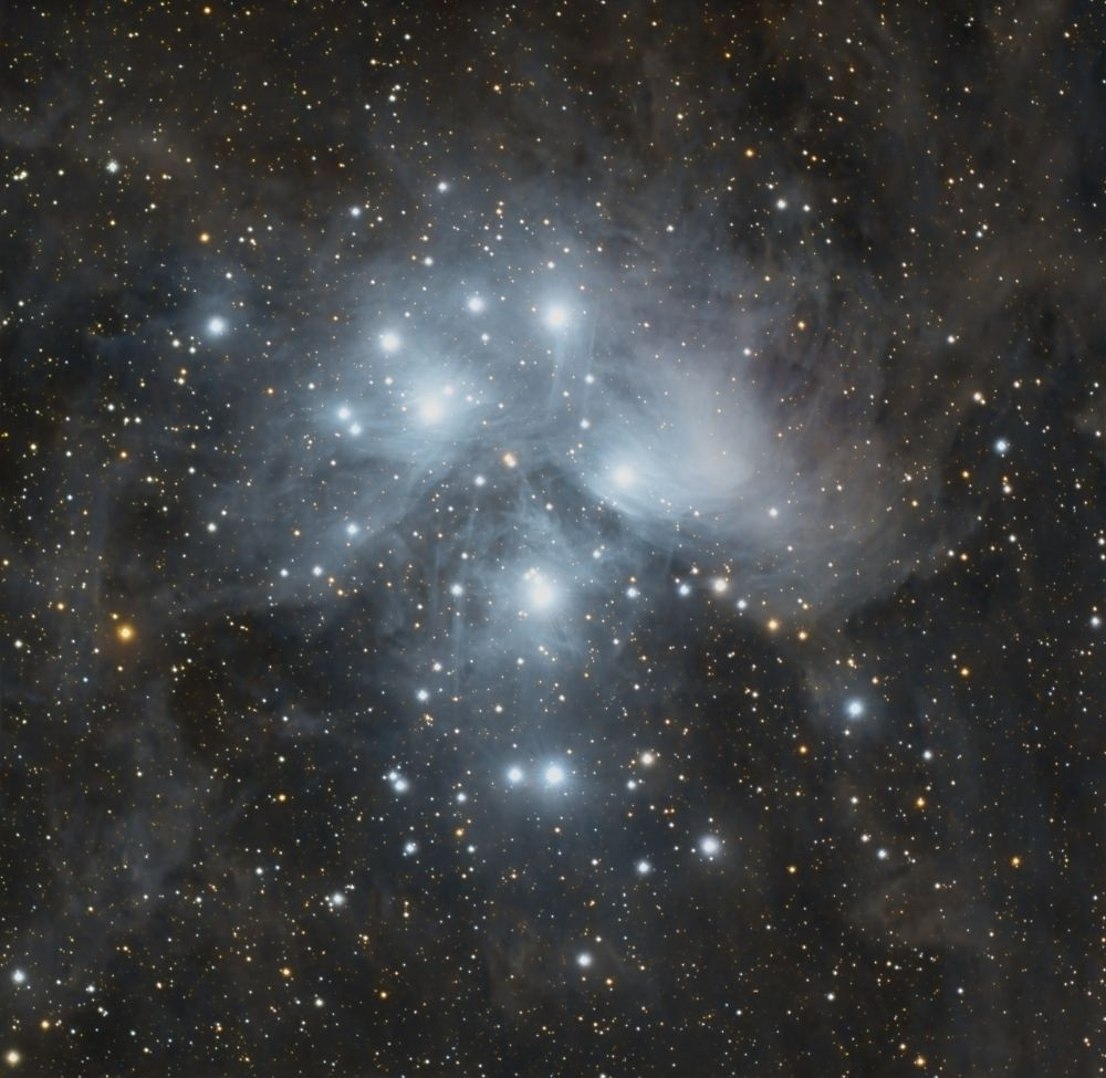 M45 Pleiades nebula - Astrophotography