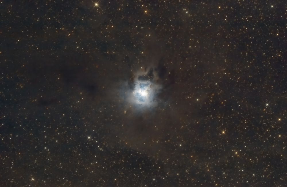 NGC 7023 - Отражательная туманность Ирис!