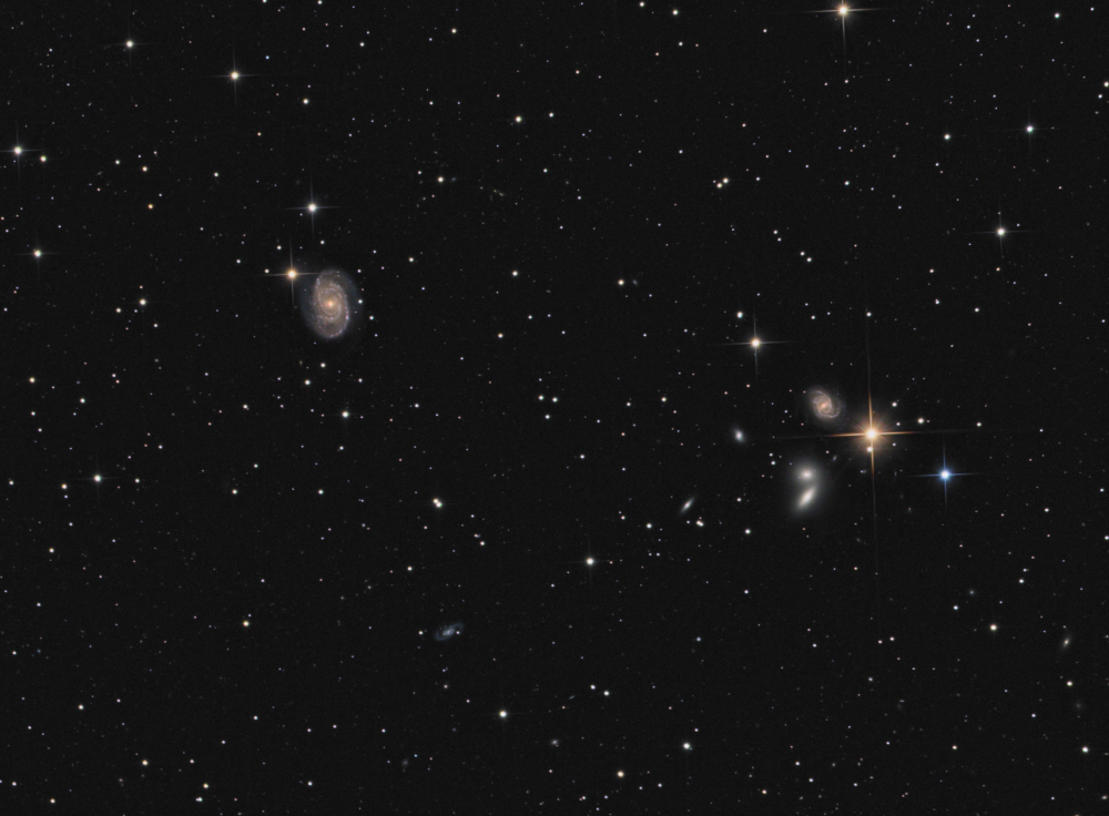 NGC5371/NGC5390 (Galaxy) and friends LRGB
