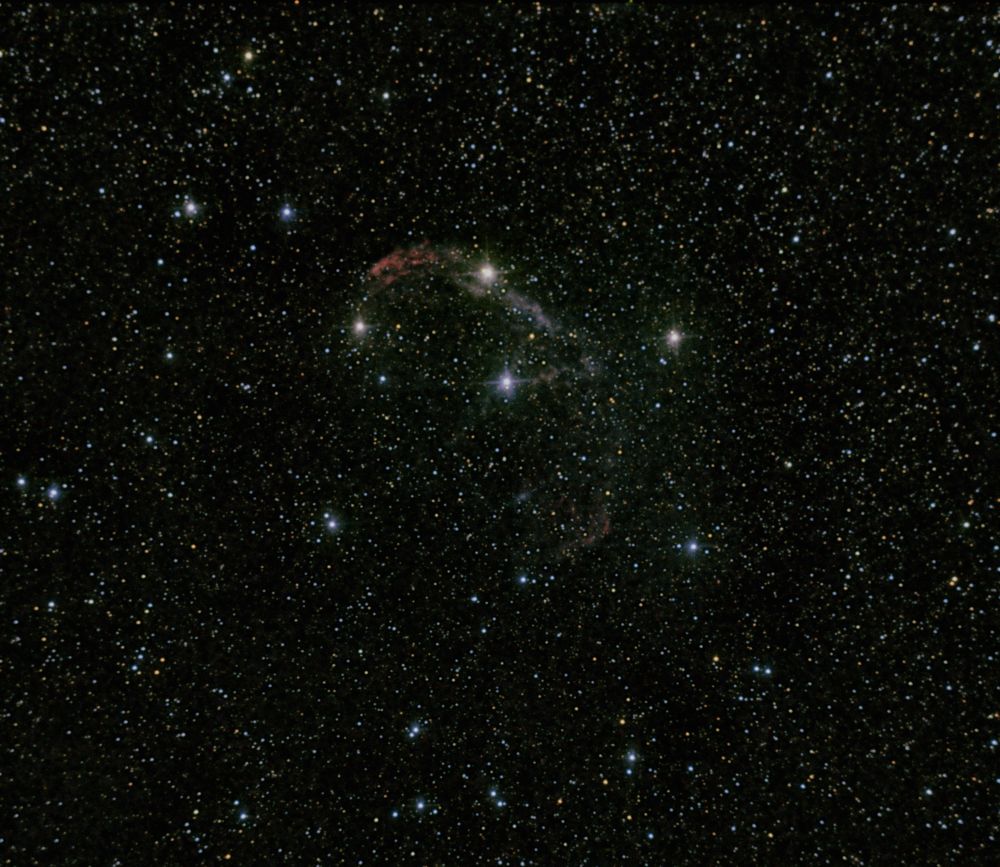 NGC 6888 - Туманность Полумесяц