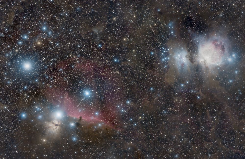 Orion. Mosaic 2x2. More light. 