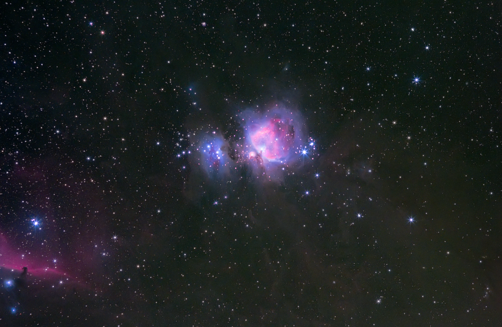 The Orion Nebula & The Horsehead Nebula