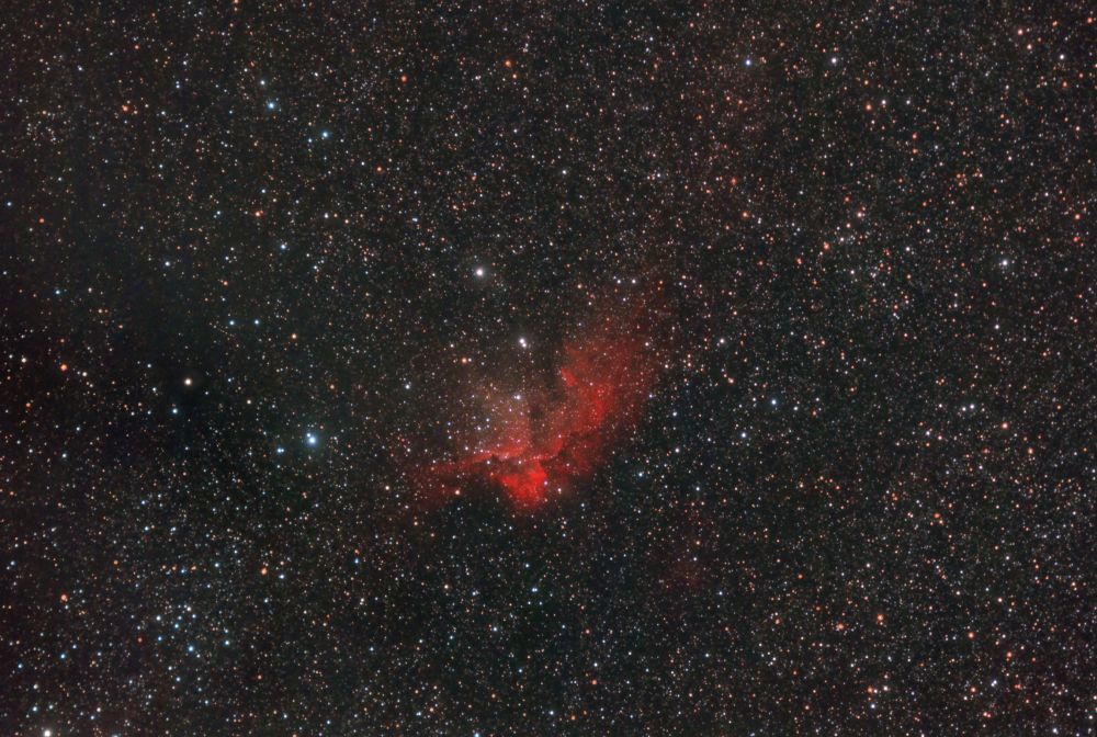 NGC 7380 - Туманность Колдун