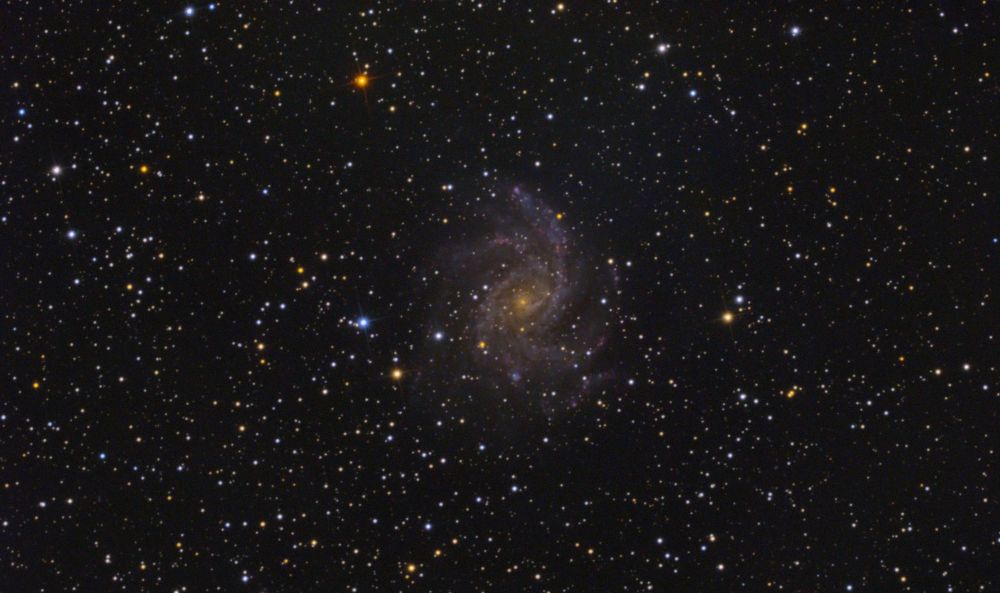 NGC 6946 галактика Фейерверк