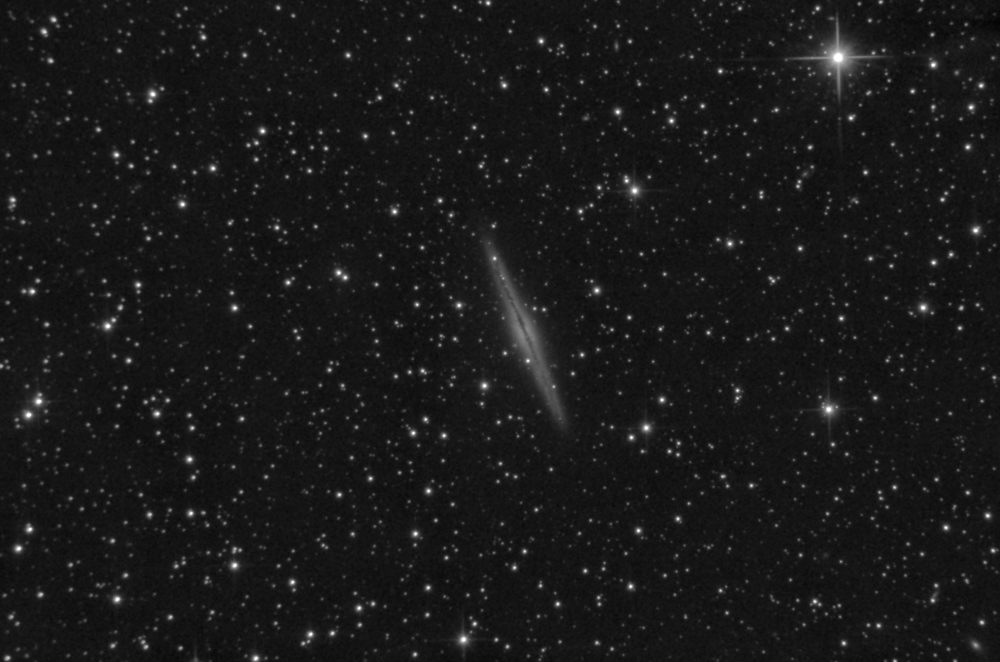 Галактика NGC891 в созвездии Андромеда