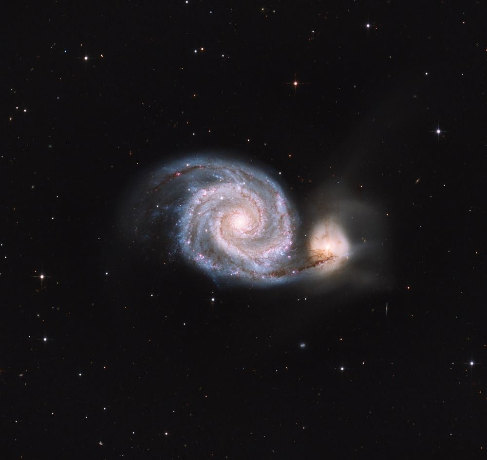 Галактика М51 Водоворот