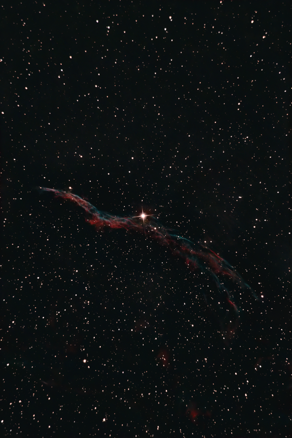 NGC 6960 - Western Veil nebula, aka "Witch's Broom"