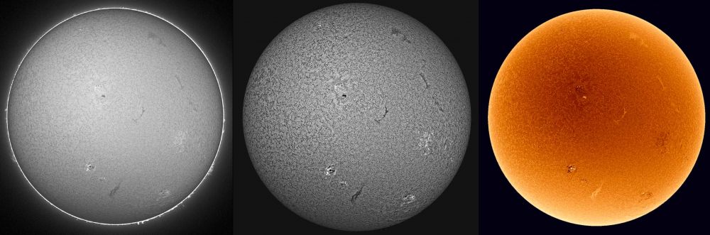 Солнце 16.08.2022  - астрофотография