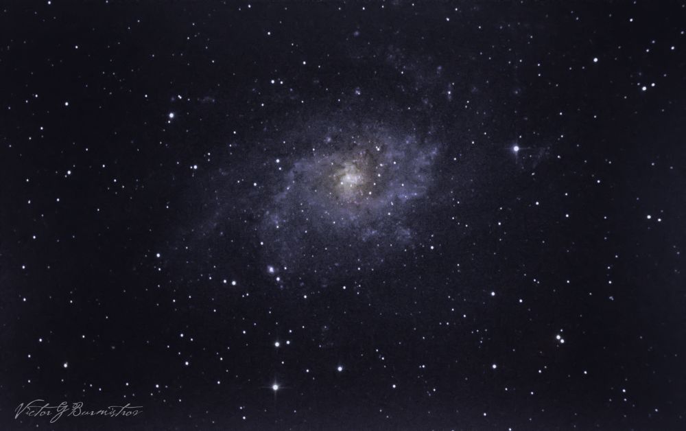 М 33 Галактика в треугольнике