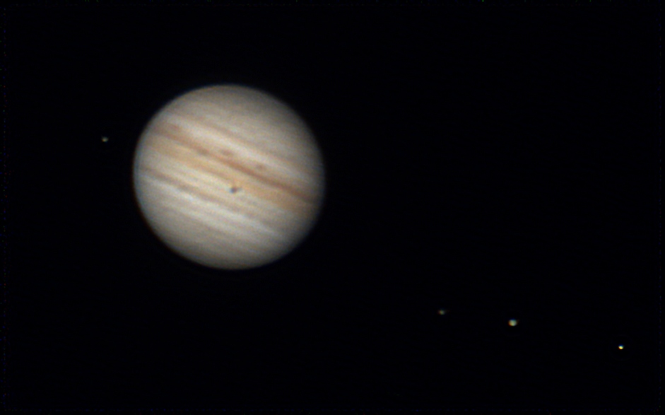 Юпитер и спутники 27.06.2021 02:02 МСК