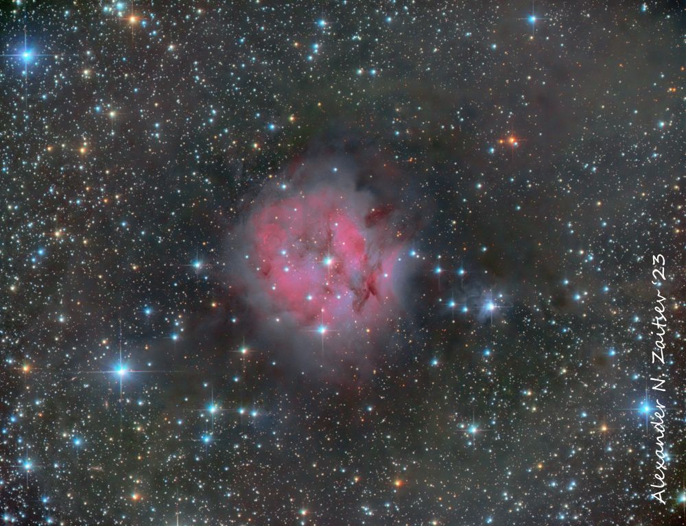 Туманность Кокон (Cocoon Nebula, IC5146, Caldwell 19) в (Ha+R)RGB