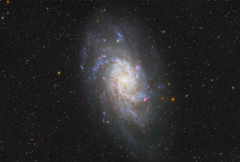 Галактика М33 (M33 Galaxy) Окончательный вариант