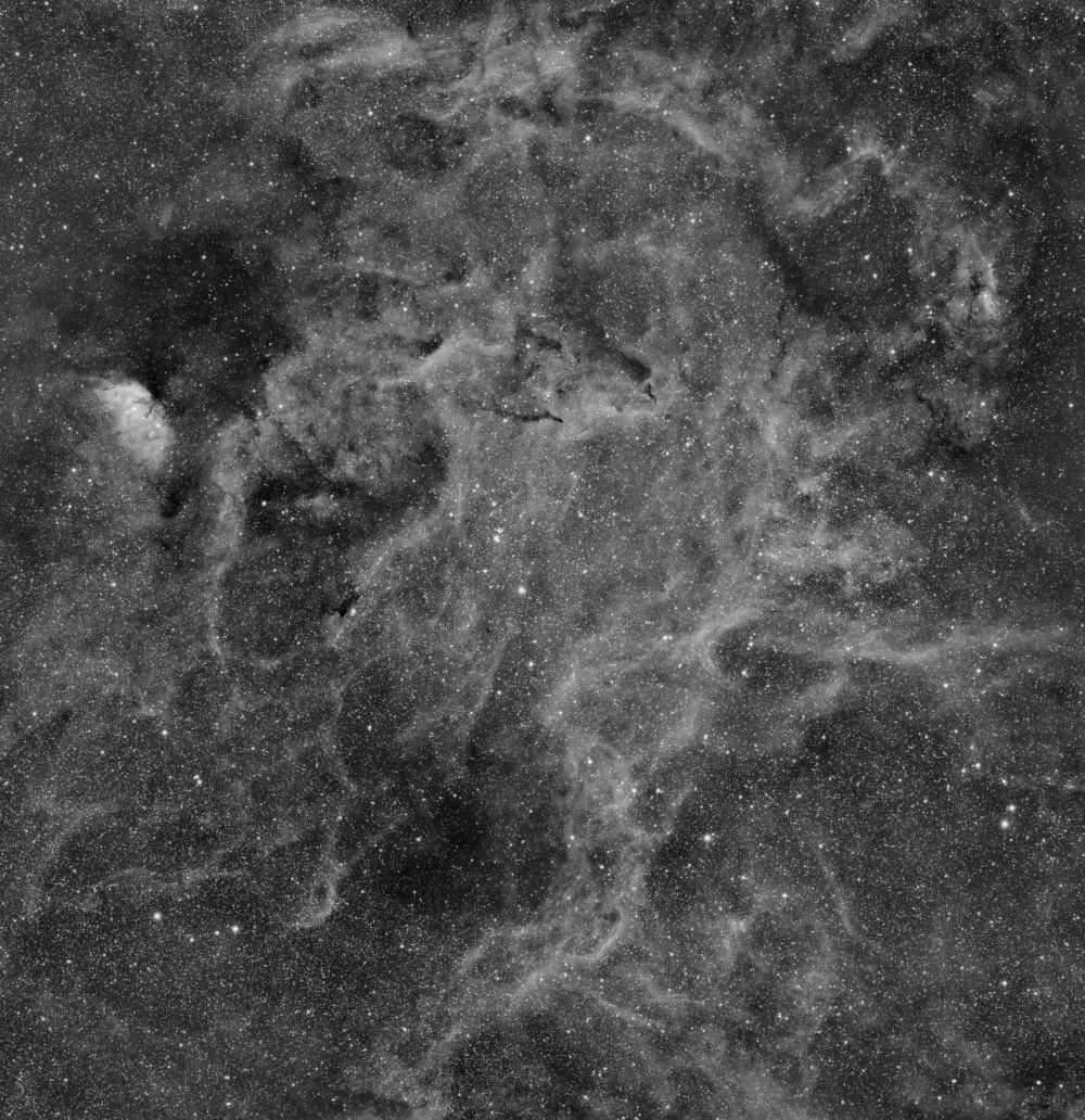 Поле в Лебеде Sh2-101, NGC 6781, NGC 6883