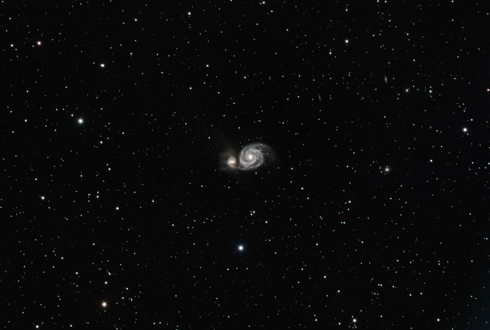 Группа галактик Водоворот M 51 