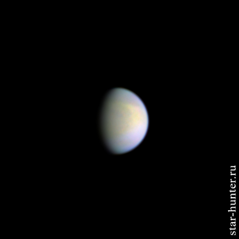 IR-G-UV Venus. January 20, 2020
